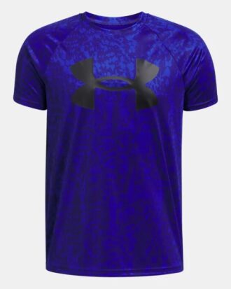 Tricou cu mânecă scurtă și logo mare Tech™