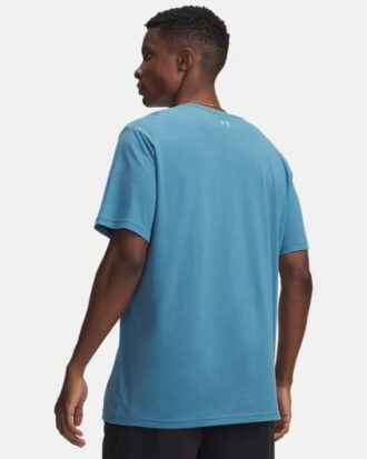 Tricou cu mânecă scurtă și logo pește