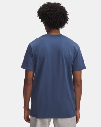Tricou cu mânecă scurtă și patch pe pieptul stâng, din material gros