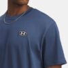 Tricou cu mânecă scurtă și patch pe pieptul stâng, din material gros