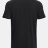 Tricou cu mânecă scurtă pentru bărbați, cu logo UA brodat, din material gros