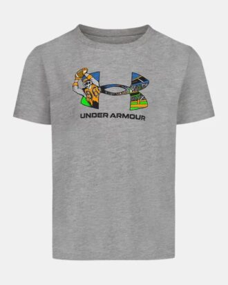 Tricou cu mânecă scurtă pentru copii mici cu logo fotbal