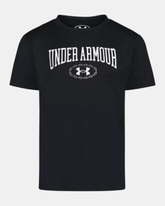 Tricou cu mânecă scurtă Wordmark Tech pentru copii mici