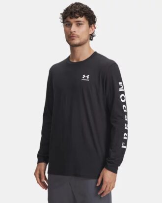 Tricou cu mâneci lungi Freedom Flag