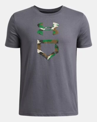 Tricou cu mâneci scurte Baseball Camo Plate