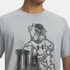 Tricou cu mâneci scurte și ilustrație Bulldog