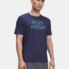 Tricou cu mâneci scurte și logo Wordmark
