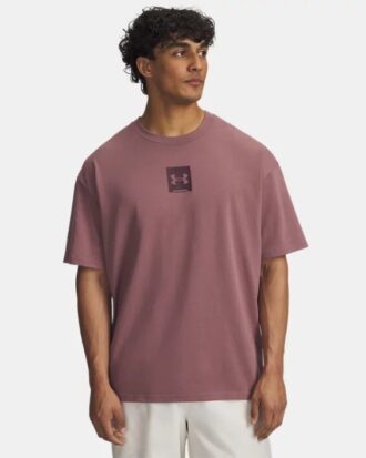 Tricou cu mâneci scurte și supradimensionate Heavyweight SM Box