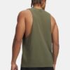 Tricou fără mâneci cu decupaj în partea stângă a pieptului