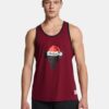 Tricou fără mâneci Project Rock Red One Iso-Chill