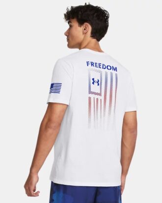 Tricou Freedom Flag Gradient