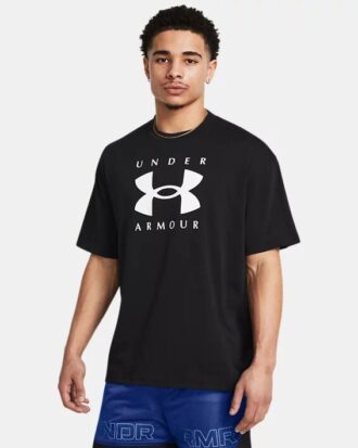 Tricou oversized cu mâneci scurte, marca Heavyweight